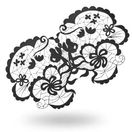 Bijoux Vinyl Maske Anna – Wiederverwendbare Vinyl-Maske für sinnliche Rollenspiele