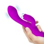 PRETTY LOVE Gloria Rabbit Vibrator - Wiederaufladbar, Wasserdicht, Violett