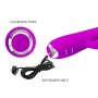 PRETTY LOVE Gloria Rabbit Vibrator - Wiederaufladbar, Wasserdicht, Violett