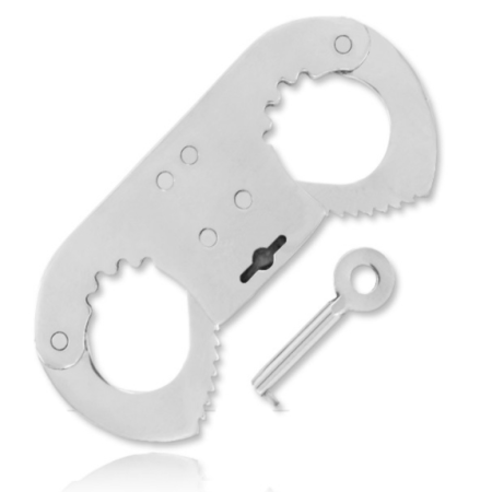 METAL HARD - Daumenfesseln aus Metall für Finger und Zehen