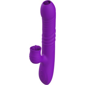 ARMONY Fully G Spot Rabbit Vibrator mit Zunge und Wärmeeffekt Violett
