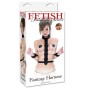 FETISH FANTASY SERIES - Fantasie Geschirr mit 9 Ringen und Neoprenfesseln