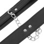 DARKNESS Bondage Leder-Espen in Schwarz mit Textur – Verstellbare Handfesseln