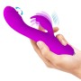 PRETTY LOVE - RACHEL Wiederaufladbarer Vibrator mit Saugnapf in Violett