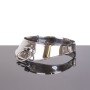 METAL HARD - Edelstahl-Halsband mit Ring und Schloss