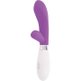 GLOSSY - JACKSON RABBIT LILA Silikon-Massagegerät mit 10 Vibrationsmodi