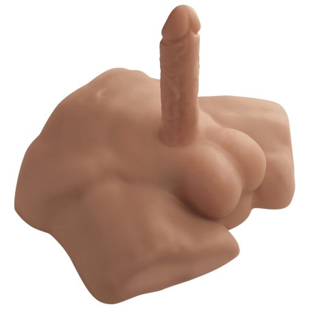 SILEXD Apollo S Realistischer Halb-Männlicher Torso Caramel