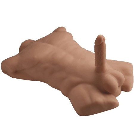 SILEXD Apollo L Realistischer Männlicher Torso in Karamellfarbe