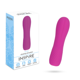 INSPIRE ESSENTIAL - Vibrator Ellie Lila, flexibler Silikonvibrator, 12 Vibrationsmodi, wasserdicht