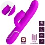Pretty Love Rabbit Vibrator mit Licking Funktion, Fuchsia