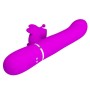 PRETTY LOVE - Multifunktionaler 4-in-1 Rabbit Vibrator Schmetterling Fuchsia