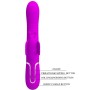 PRETTY LOVE - Multifunktionaler 4-in-1 Rabbit Vibrator Schmetterling Fuchsia