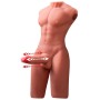 XISE Jason realistischer halber Männer-Torso mit Stoss- und Vibrationsfunktion, 55 cm