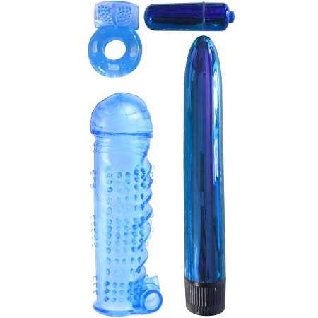 CLASSIX - Ultimate Pleasure Kit für Paare in Blau