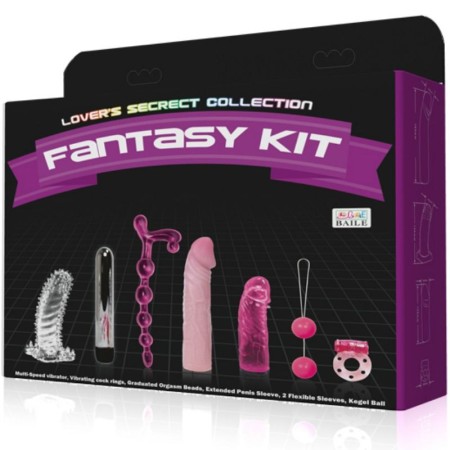 BAILE - Lovers Secret Collection Fantasie Kit - 7-teiliges Vergnügungsset