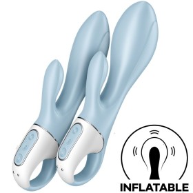 Satisfyer Air Pump Bunny 1 Inflatable Rabbit Vibrator Blau