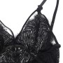 SUBBLIME - Babydoll mit verstellbaren Spitzen-Trägern in Schwarz L/XL
