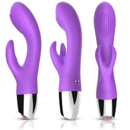 ARMONY Rabbit Vibrator Violett – 2x9 Vibrationsmodi, wasserdicht, wiederaufladbar