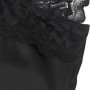 SUBBLIME Babydoll mit floralem Brust-Print Schwarz S/M