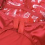 SUBBLIME - Satin Babydoll mit roter Spitze S/M