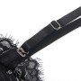 SUBBLIME Spitzen-Body mit Schleifen und Strumpfhaltern Schwarz S/M