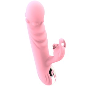 ARMONY Fully Tongue Vibrator mit stimulierender Zunge und Wärmeeffekt in Pink