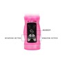 BAILE Mini Rabbit Rotator Rosa Supereestimulador