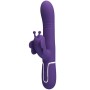 Pretty Love Flirtation - Multifunktionaler 4-in-1 Rabbit Vibrator Schmetterling Lila