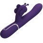 Pretty Love Flirtation - Multifunktionaler 4-in-1 Rabbit Vibrator Schmetterling Lila