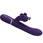 Pretty Love Flirtation - Multifunktionaler 4-in-1 Rabbit Vibrator Schmetterling Lila