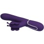 Pretty Love Flirtation - Multifunktionaler 4-in-1 Rabbit Vibrator Schmetterling Lila