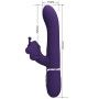 Pretty Love Flirtation - Multifunktionaler 4-in-1 Rabbit Vibrator Schmetterling Lila