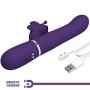 Pretty Love Flirtation - Multifunktionaler 4-in-1 Rabbit Vibrator Schmetterling Lila