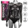CalExotics Radiance Langarm-Body mit Strass in Übergröße