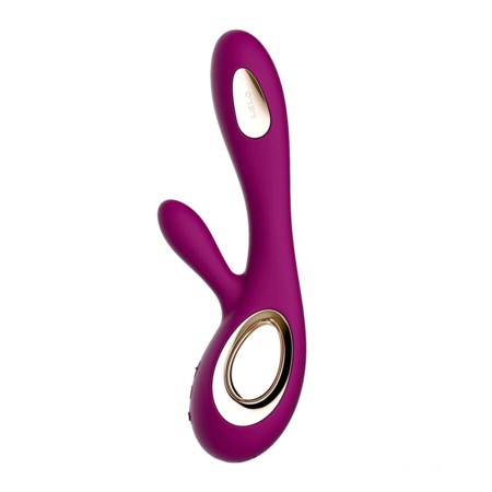 LELO Soraya Wave Rabbit Vibrator - Lila, Intelligente Wellenbewegung für Klitoris & G-Punkt