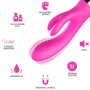 ARMONY - Rabbit Vibrator in Fuchsia mit 18 Vibrationsmodi und USB-Aufladung