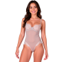 PASSION - ZOVEL Body Hellgrau S/M – Elegante und sinnliche transparente Spitze