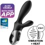 SATISFYER HEAT CLIMAX+ Analvibrator mit App-Steuerung, Schwarz