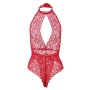 SUBBLIME - 953881 Offener Bodysuit mit Bügel in Rot L/XL