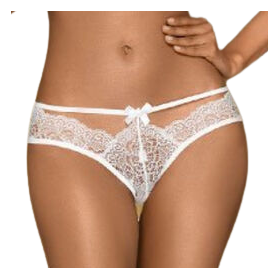 Penthouse Adore Me Panties Weiß L/XL - Sexy Spitzenpanties