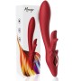 ARMONY ELK Rabbit Vibrator Rot, gebogen, 2x9 Vibrationsmodi, wasserdicht