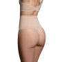 BYE-BRA Nahtlose Taillenslip Shaping Tanga Beige Größe S