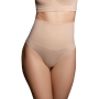 BYE-BRA Nahtlose Taillenslip Shaping Tanga Beige Größe S