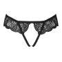 LIVCO CORSETTI FASHION - LOVE STORY LC 90679 Panty mit offenem Schritt Schwarz