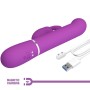 PRETTY LOVE Coale 4-in-1 Multifunktions Rabbit Vibrator Lila