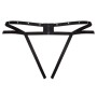 LIVCO CORSETTI FASHION - Nomade Tanga Crotchless Schwarz - Elegante und verführerische Spitzenunterwäsche
