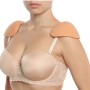 BYE-BRA Schulterpolster für BHs Beige – Komfortable und rutschfeste Pads