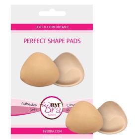 BYE-BRA Perfect Push-Up Polster Beige – Leichte, haftende Brustform-Pads