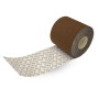 BYE-BRA Body Klebeband 5 m x 6,5 cm + 3 Paar braune Brustwarzenabdeckungen