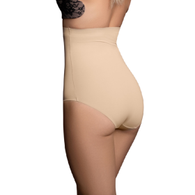 BYE-BRA Nahtlose Taillenformer Panty Beige Größe XL